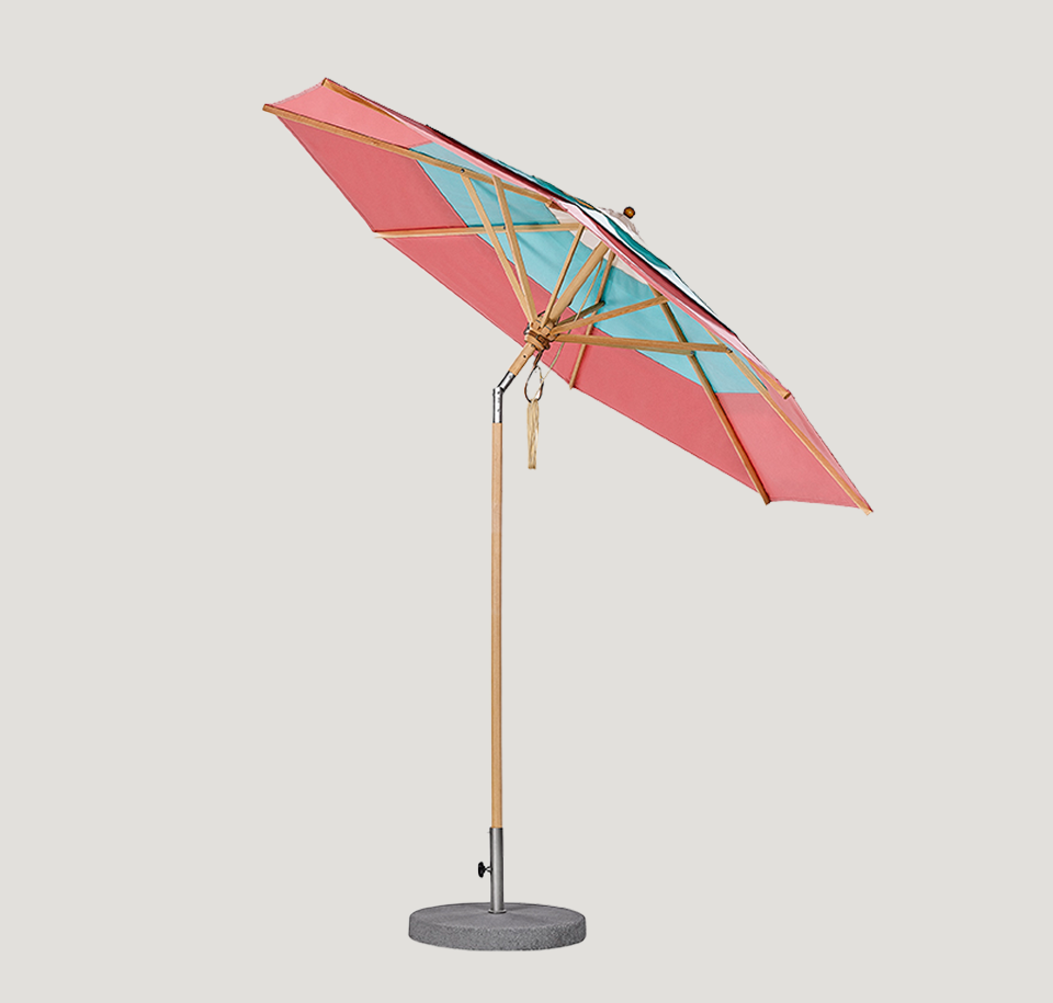 Sengfelder Weishäupl - Sonnenschirm Klassiker rund (Breeze Version)