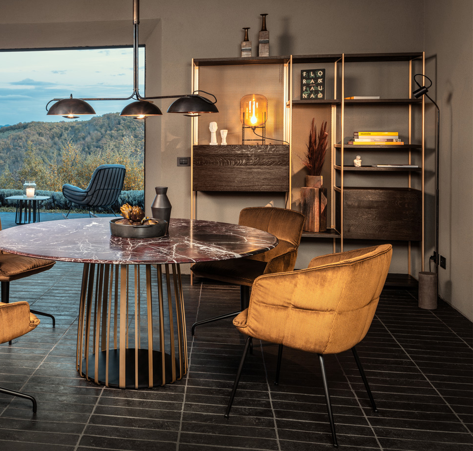 Sengfelder Freifrau - Stuhl Marla Armchair High