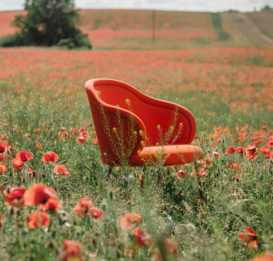 Sengfelder Freifrau - Stuhl Ona Curved Armchair