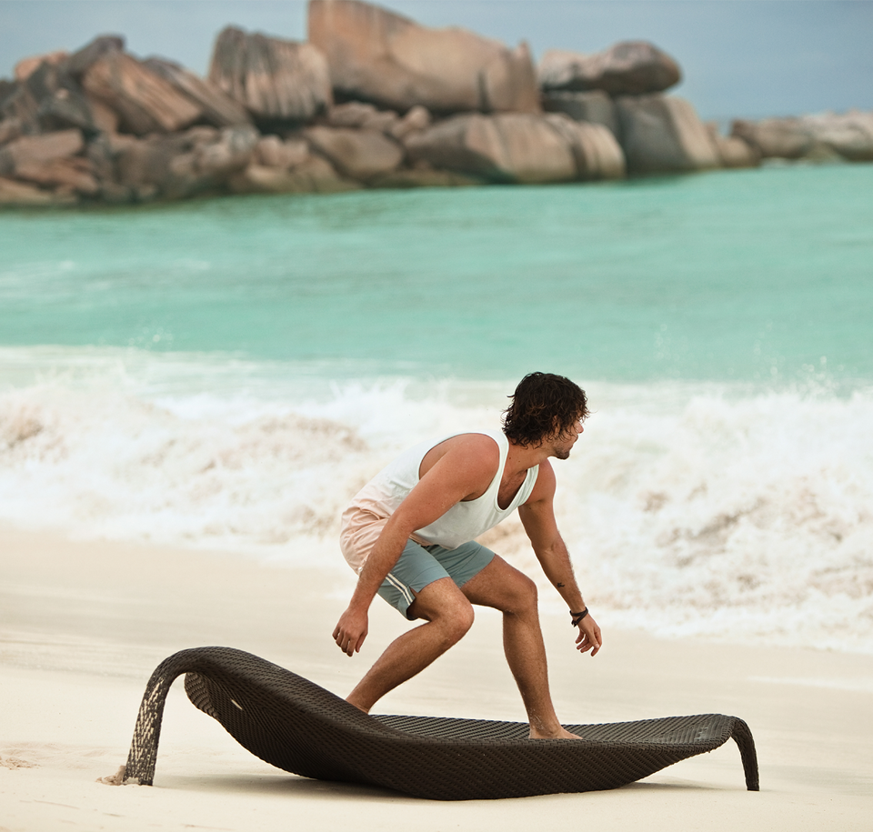 Sengfelder Dedon - Outdoor-Liege Leaf