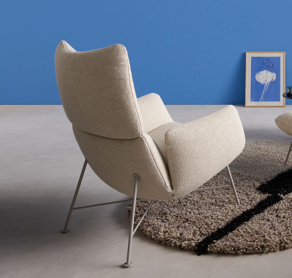 Sengfelder COR - Sessel Jalis Lounge mit Drahtgestell