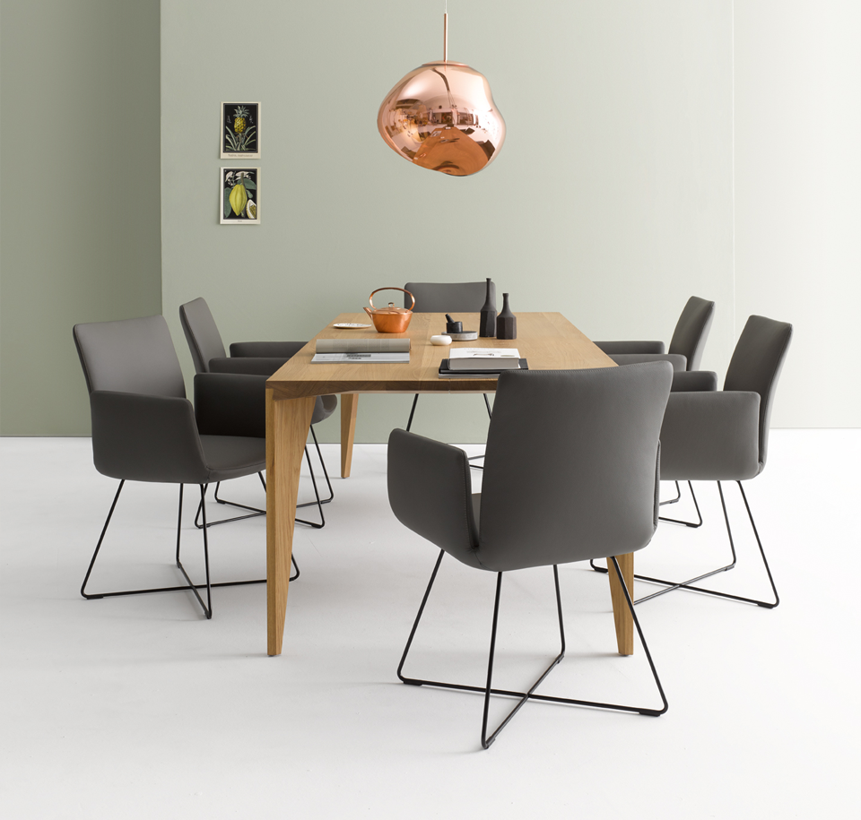 Sengfelder COR - Armlehnstuhl Jalis mit Drahtgestell