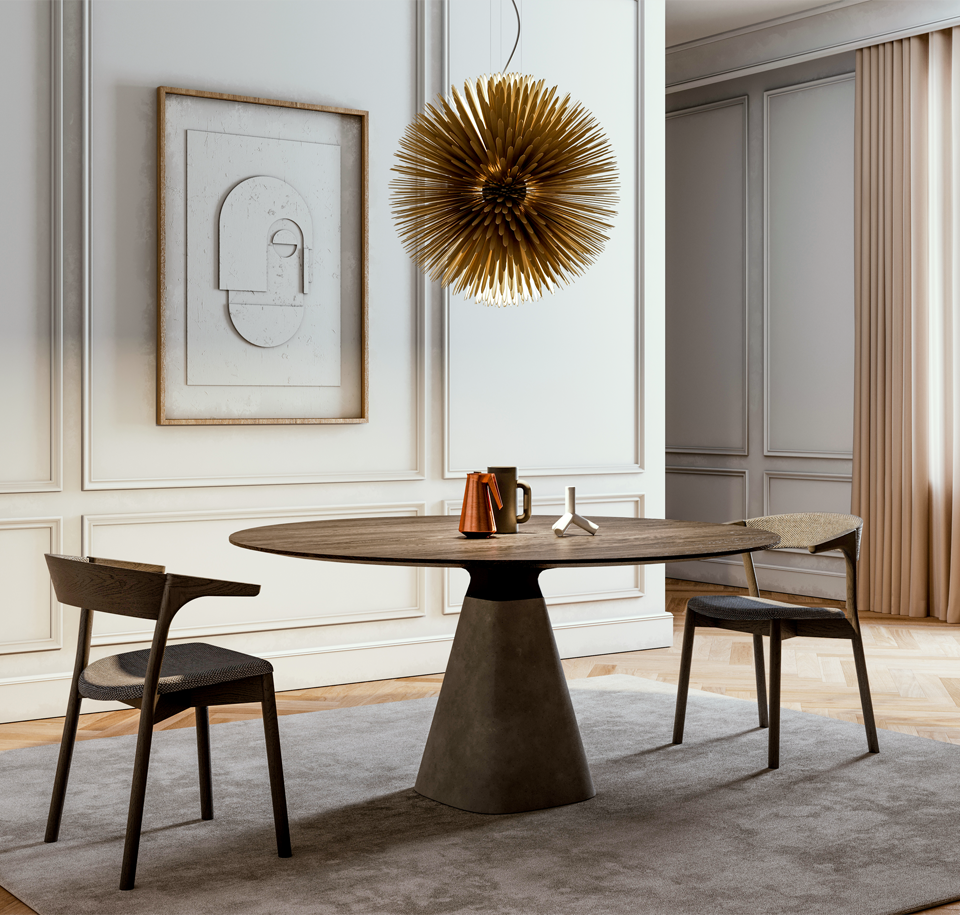 Sengfelder Mobimex - Tisch Bridge rund