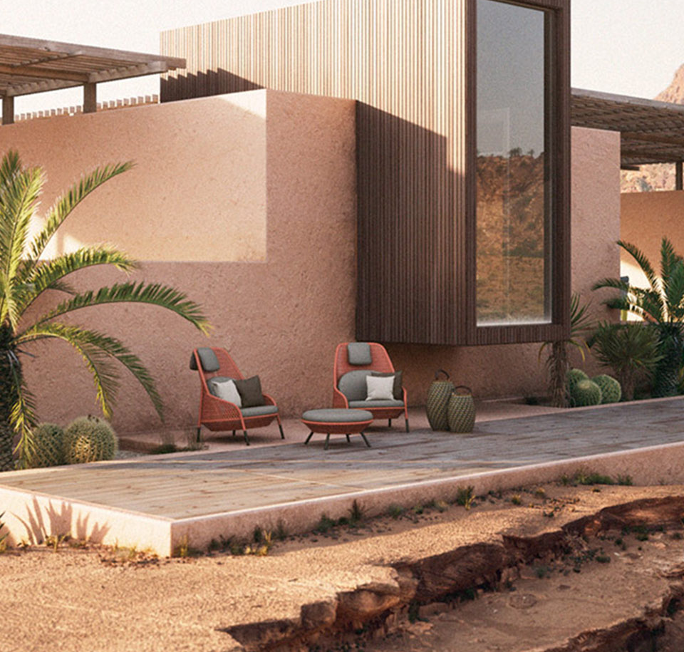 Sengfelder Dedon - Outdoor-Pflanztopf Dala Planter M