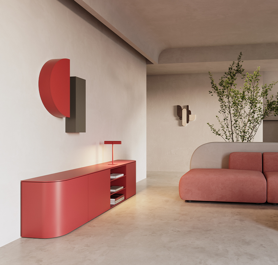 Sengfelder Schönbuch - Lowboard Cosmo gerundet