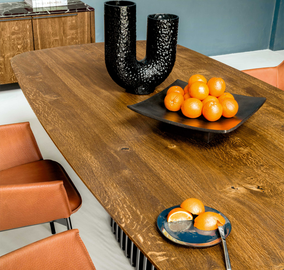 Sengfelder Janua - Tisch BC07 Basket bootsform [Holz]