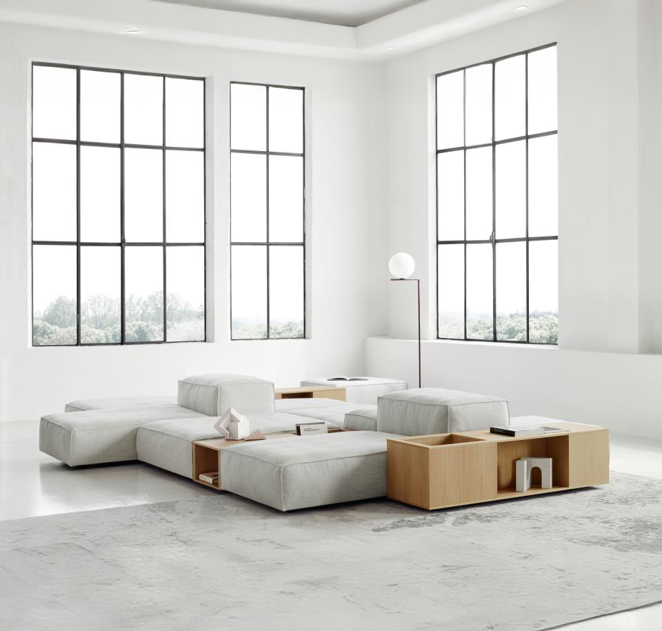 Sengfelder Living Divani - Sofa Extra Soft