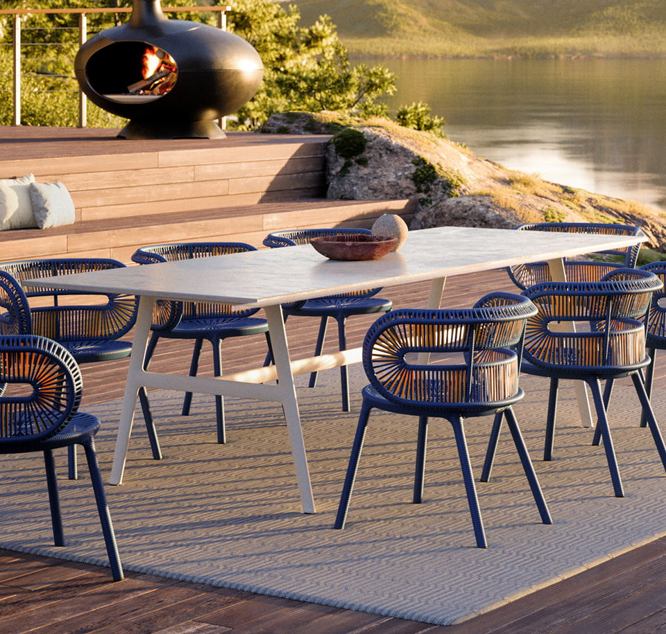 Sengfelder Dedon - Outdoor-Tisch Seax