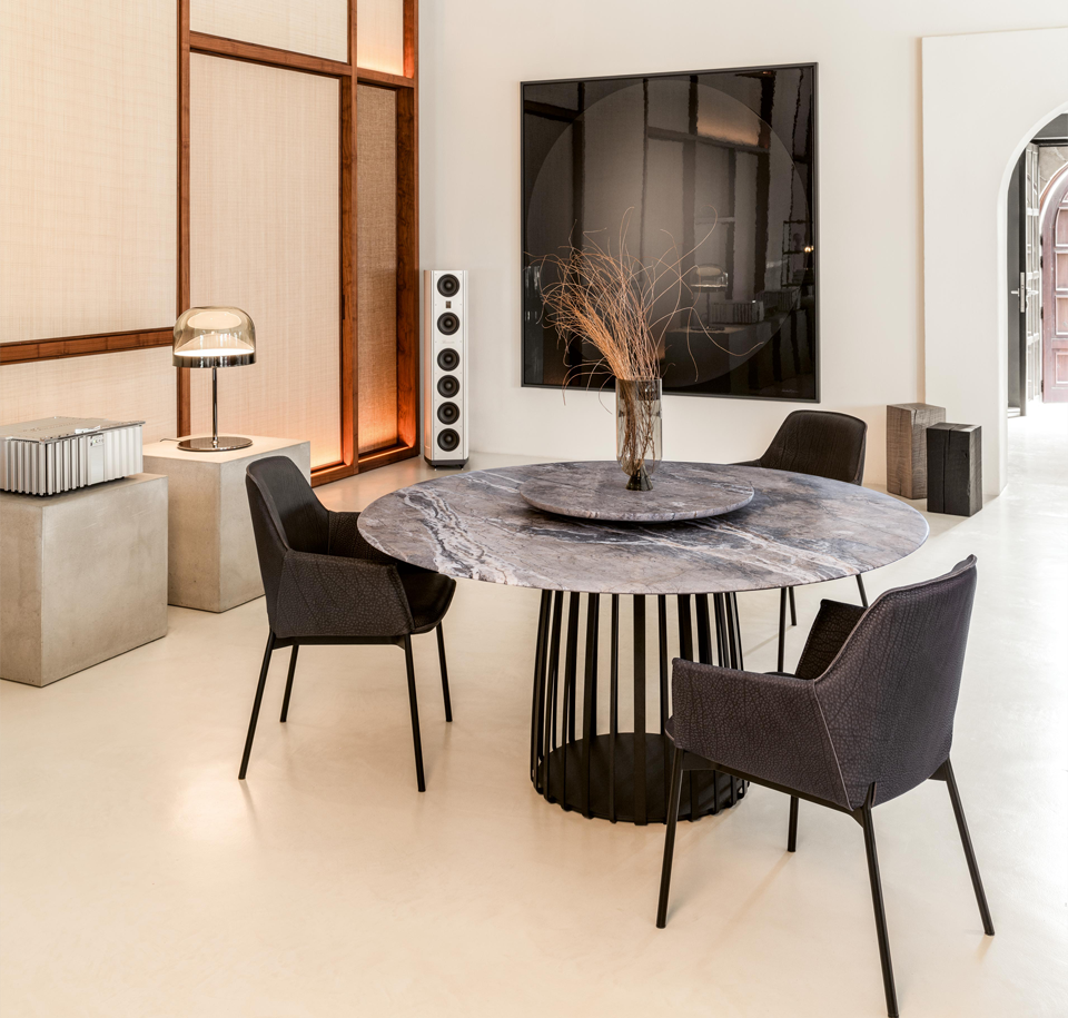 Sengfelder Janua - Tisch BC07 Basket rund