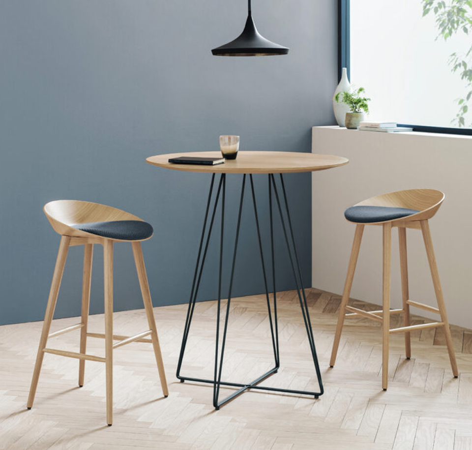 Sengfelder Mobimex - Barhocker Muse m. Metallgestell