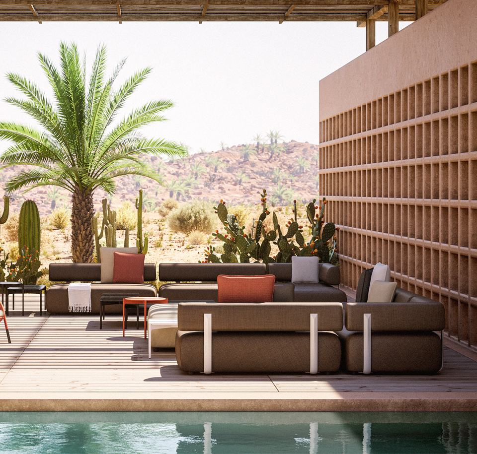 Sengfelder Dedon - Outdoor-Lounge Brixx