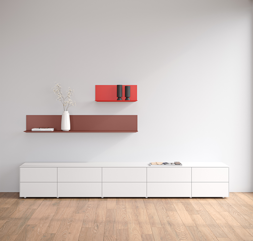 Sengfelder Interlübke - Highboard Just Cube Light