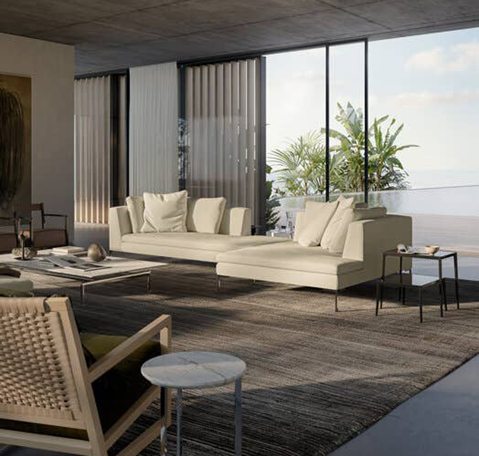 Sengfelder B&B italia - Sofa Charles
