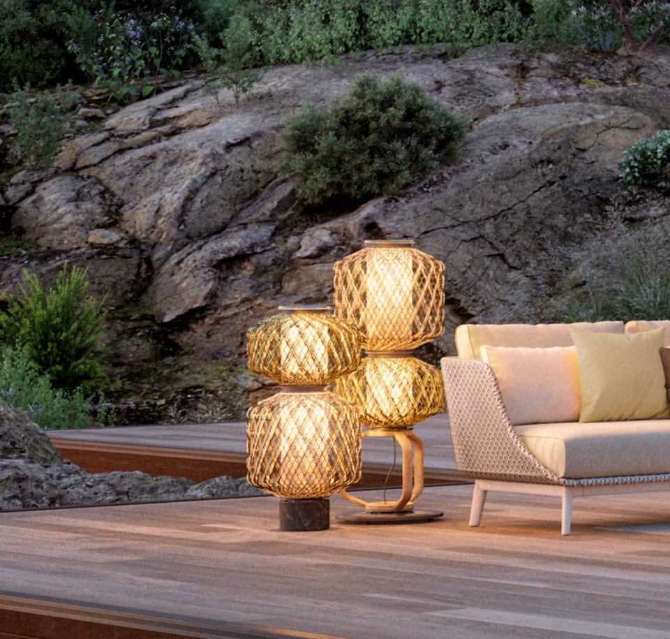 Sengfelder Dedon - Outdoor-Leuchte Tobo