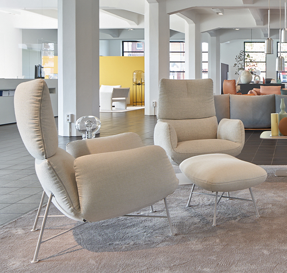 Sengfelder COR - Sessel Jalis Lounge mit Drahtgestell