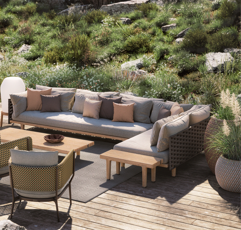 Sengfelder Dedon - Outdoor-Pflanztopf Dala Planter M