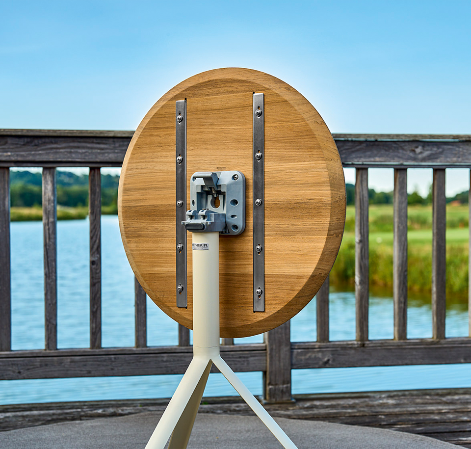 Sengfelder Weishäupl - Outdoor-Tisch Trio Tisch