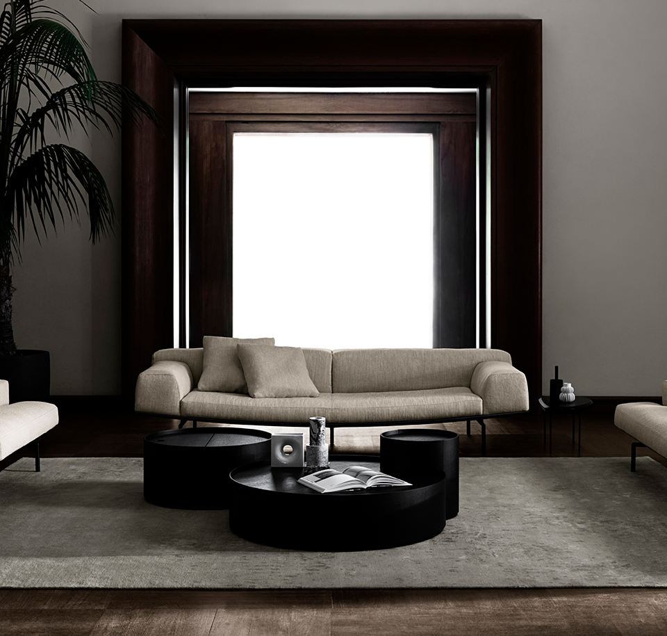 Sengfelder Living Divani - Couchtisch Moon Eclipse