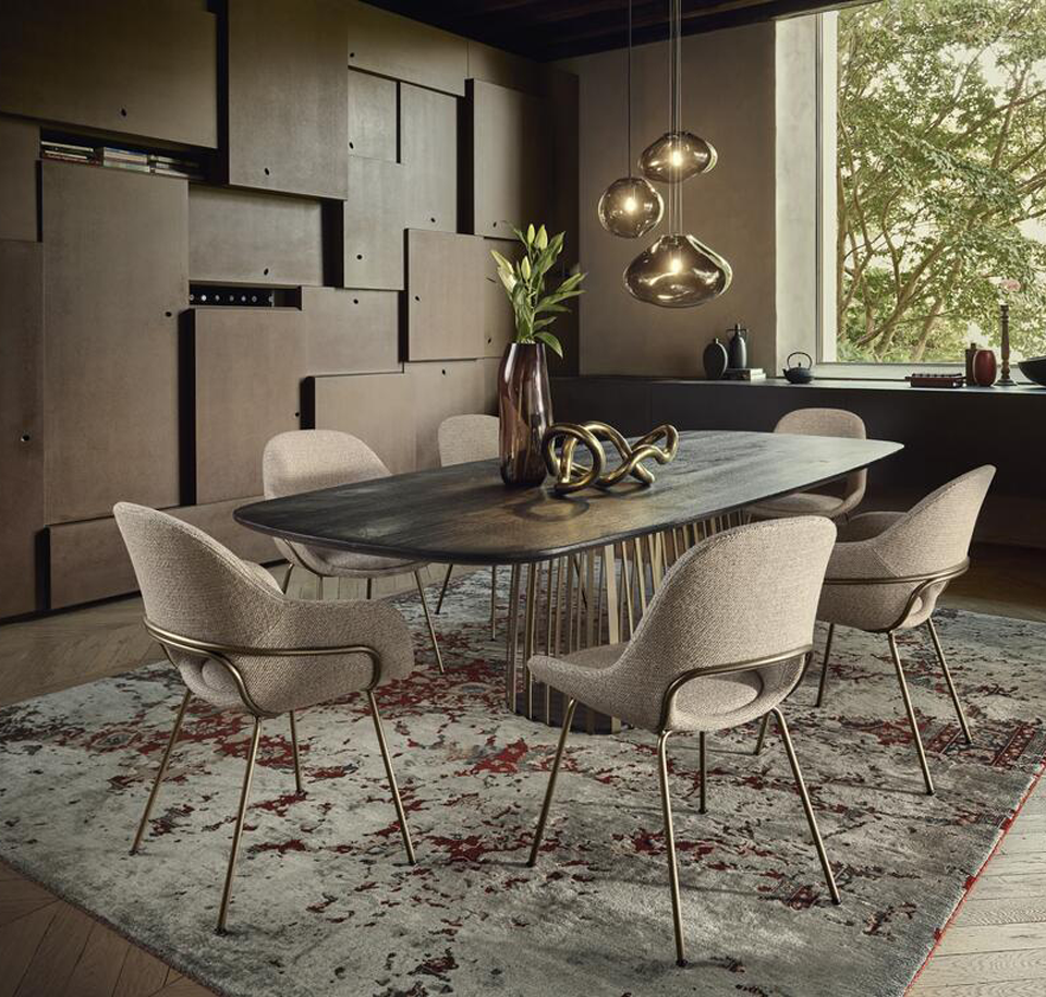 Sengfelder Freifrau - Stuhl Theia Armchair Low