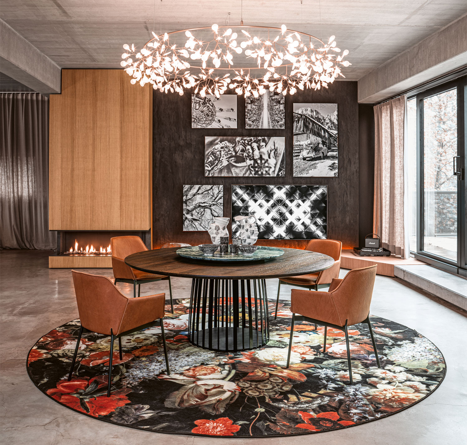 Sengfelder Janua - Tisch BC07 Basket rund