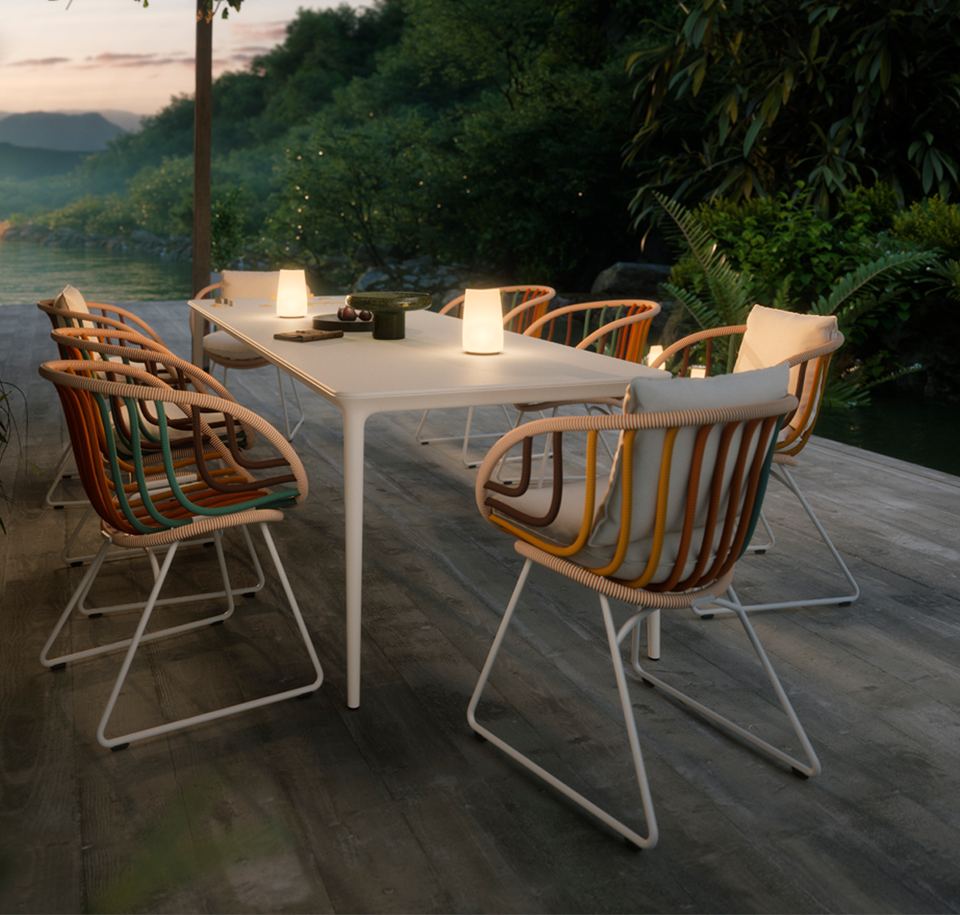 Sengfelder Dedon - Outdoor-Tisch Bellmonde
