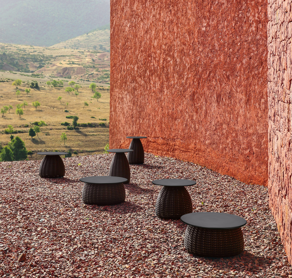 Sengfelder Dedon - Outdoor-Beistelltisch Porcini