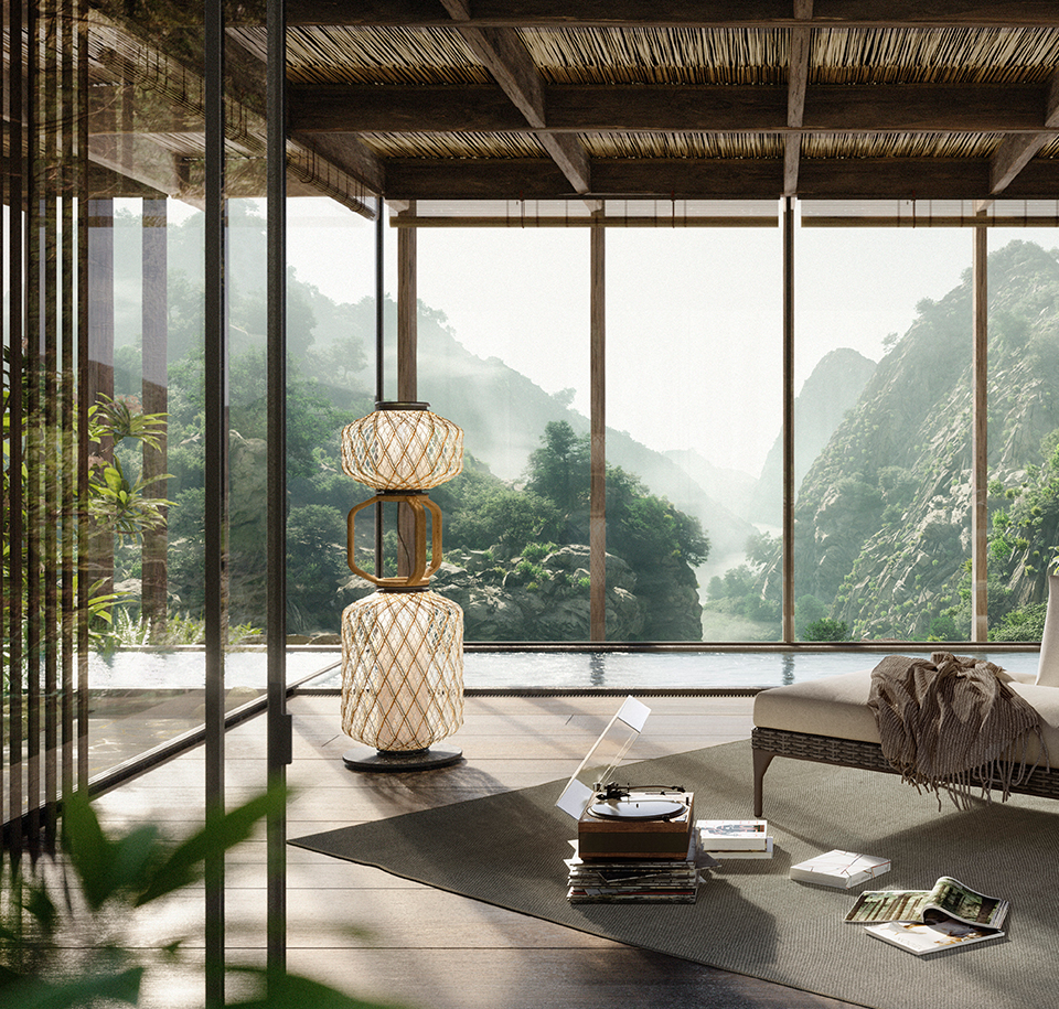 Sengfelder Dedon - Outdoor-Leuchte Tobo