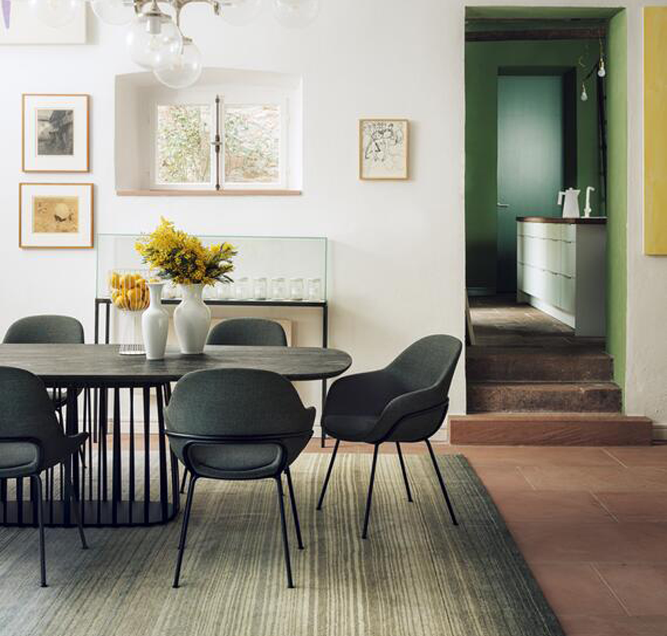 Sengfelder Freifrau - Stuhl Theia Armchair Low