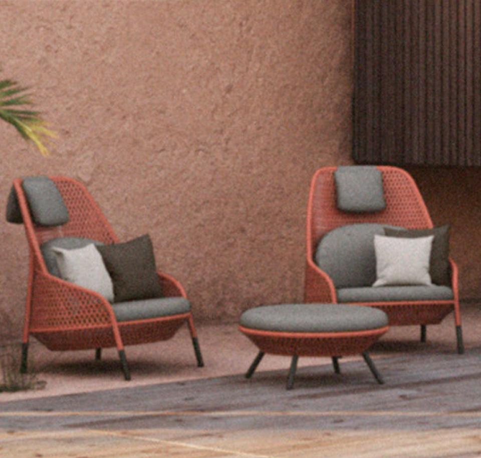 Sengfelder Dedon - Outdoor-Sofa Ahnda 2-Sitzer