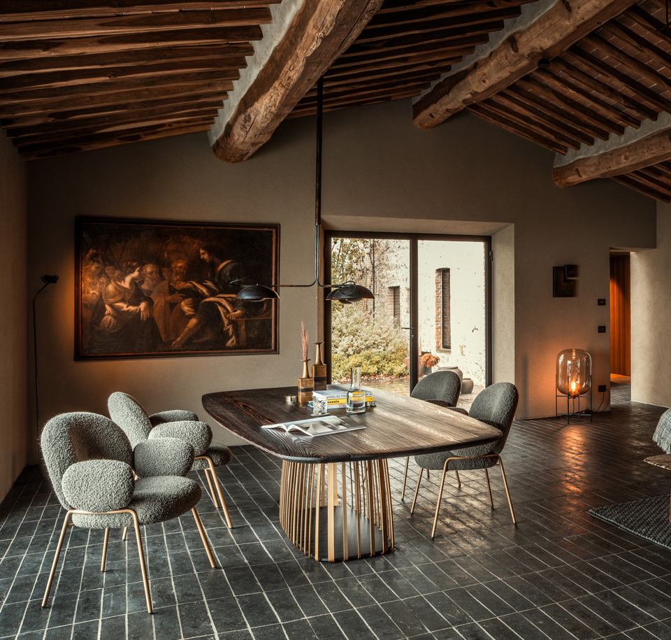 Sengfelder Janua - Tisch BC07 Basket bootsform [Holz]