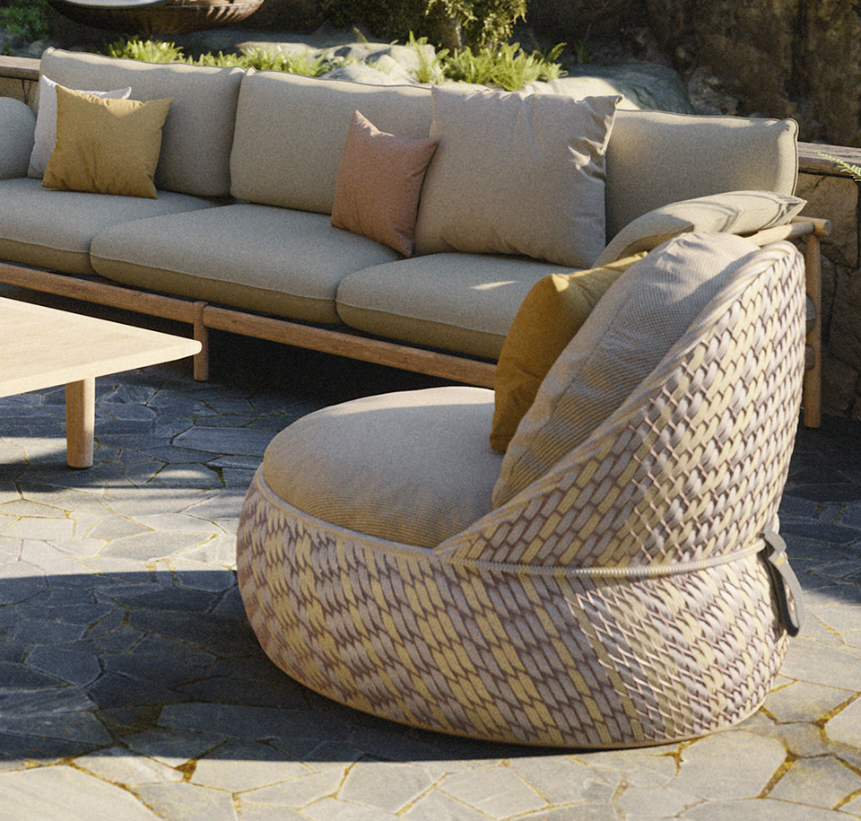 Sengfelder Dedon - Outdoor-Sessel Dala