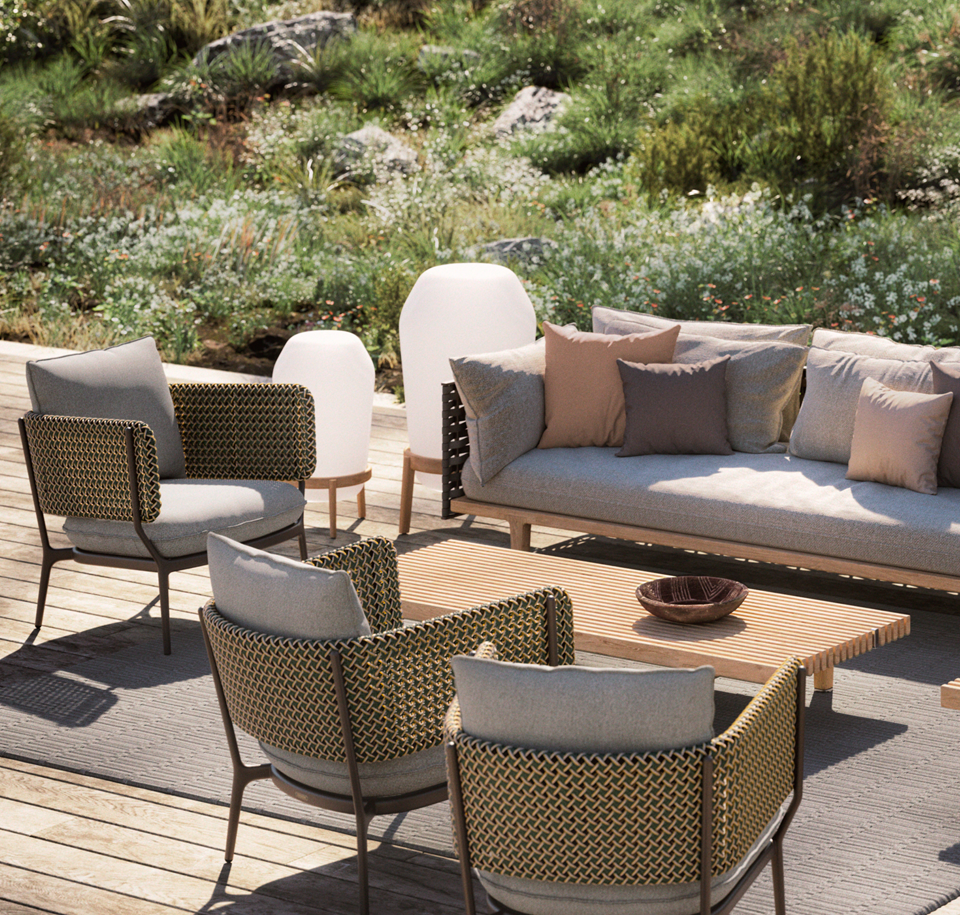 Sengfelder Dedon - Outdoor-Leuchte Loon Floorlamp S