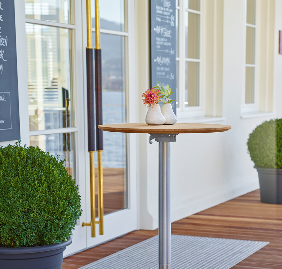 Sengfelder Weishäupl - Outdoor-Tisch Trio Tisch