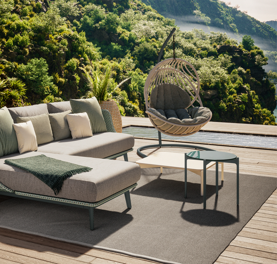 Sengfelder Dedon - Outdoor-Beistelltisch Izon Sidetable