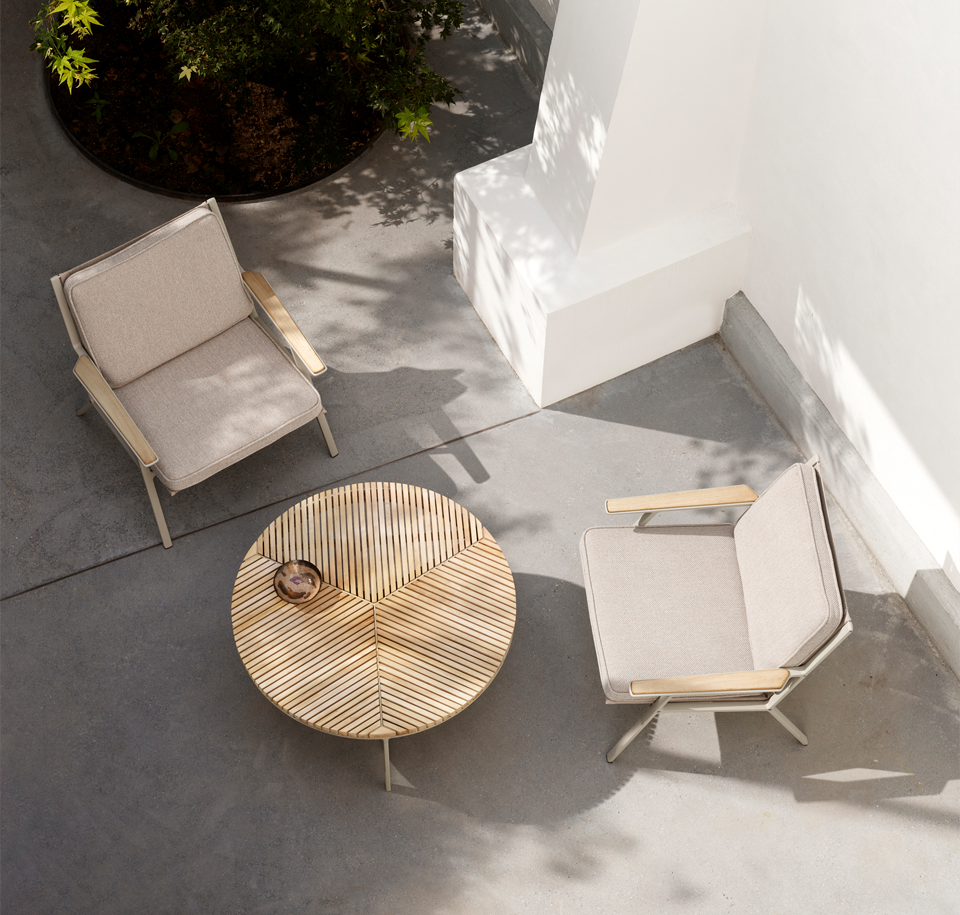 Sengfelder Vipp - Outdoor-Beistelltisch 716 Open-Air Coffee Table