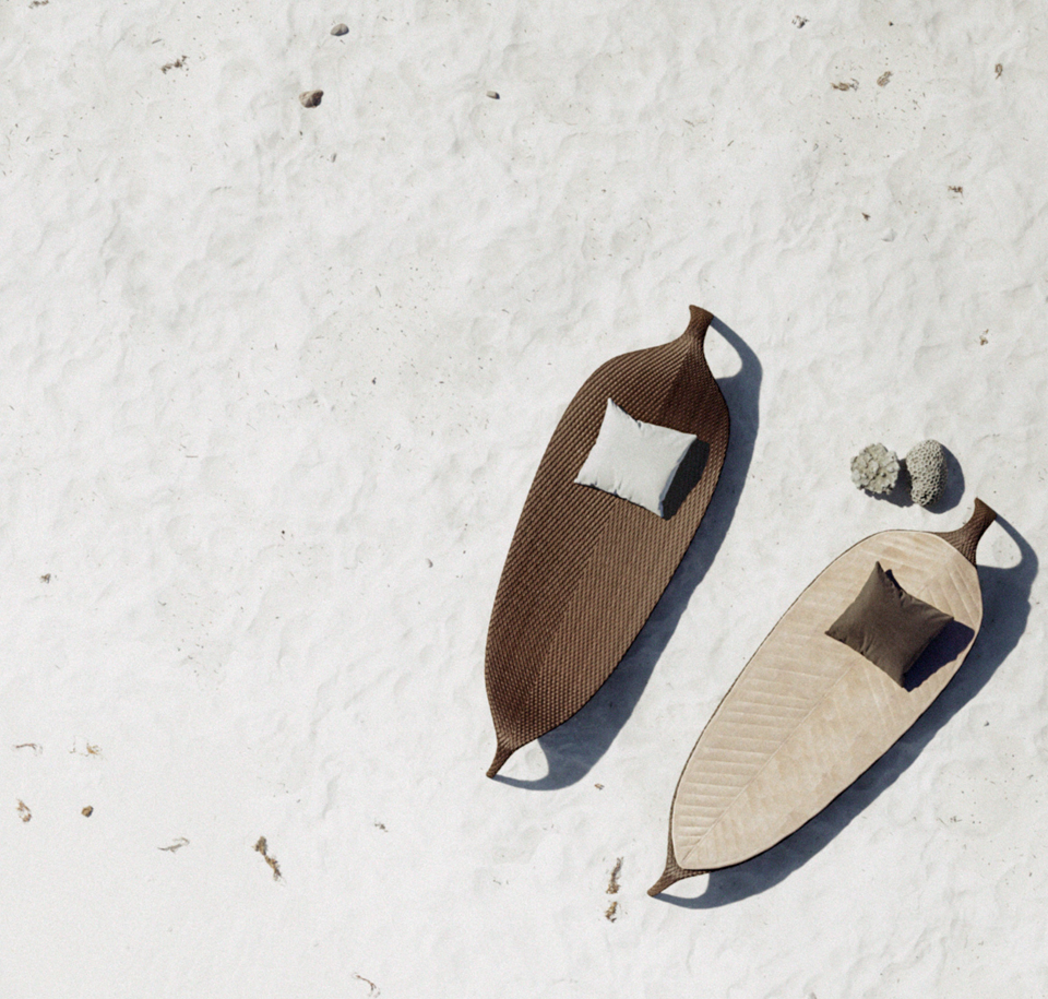 Sengfelder Dedon - Outdoor-Liege Leaf