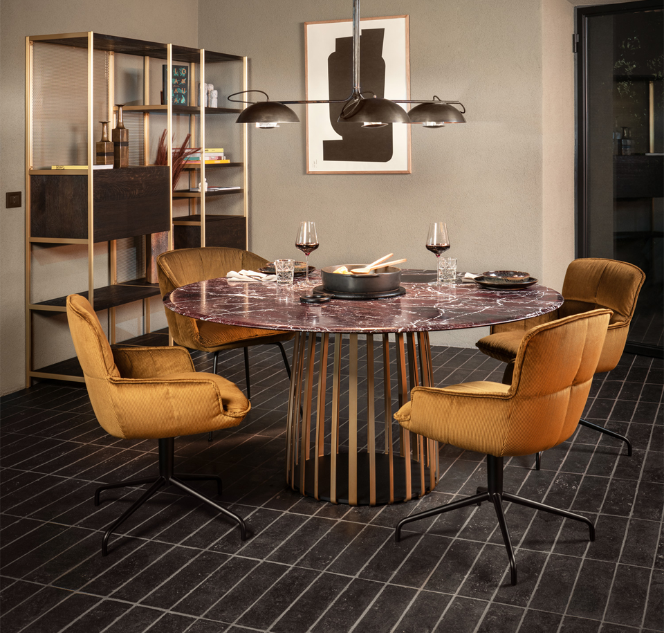 Sengfelder Freifrau - Stuhl Marla Armchair Low