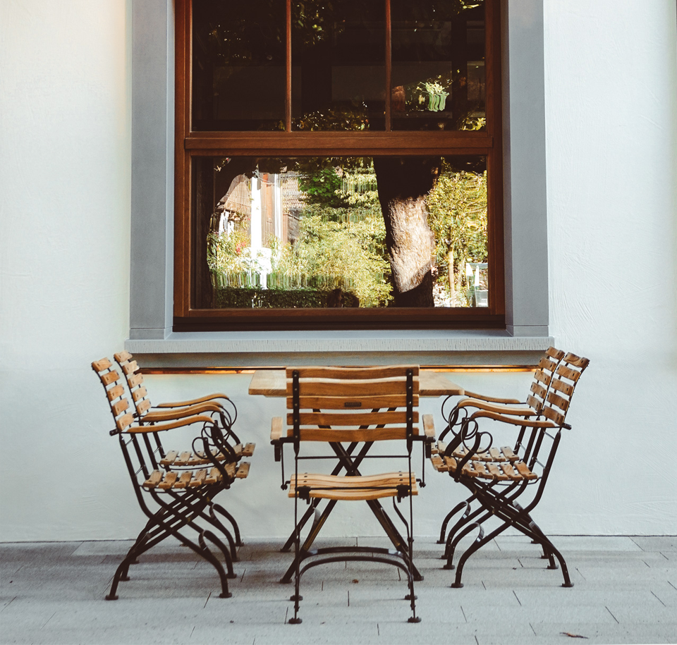 Sengfelder Weishäupl - Outdoor-Armlehnstuhl Classic