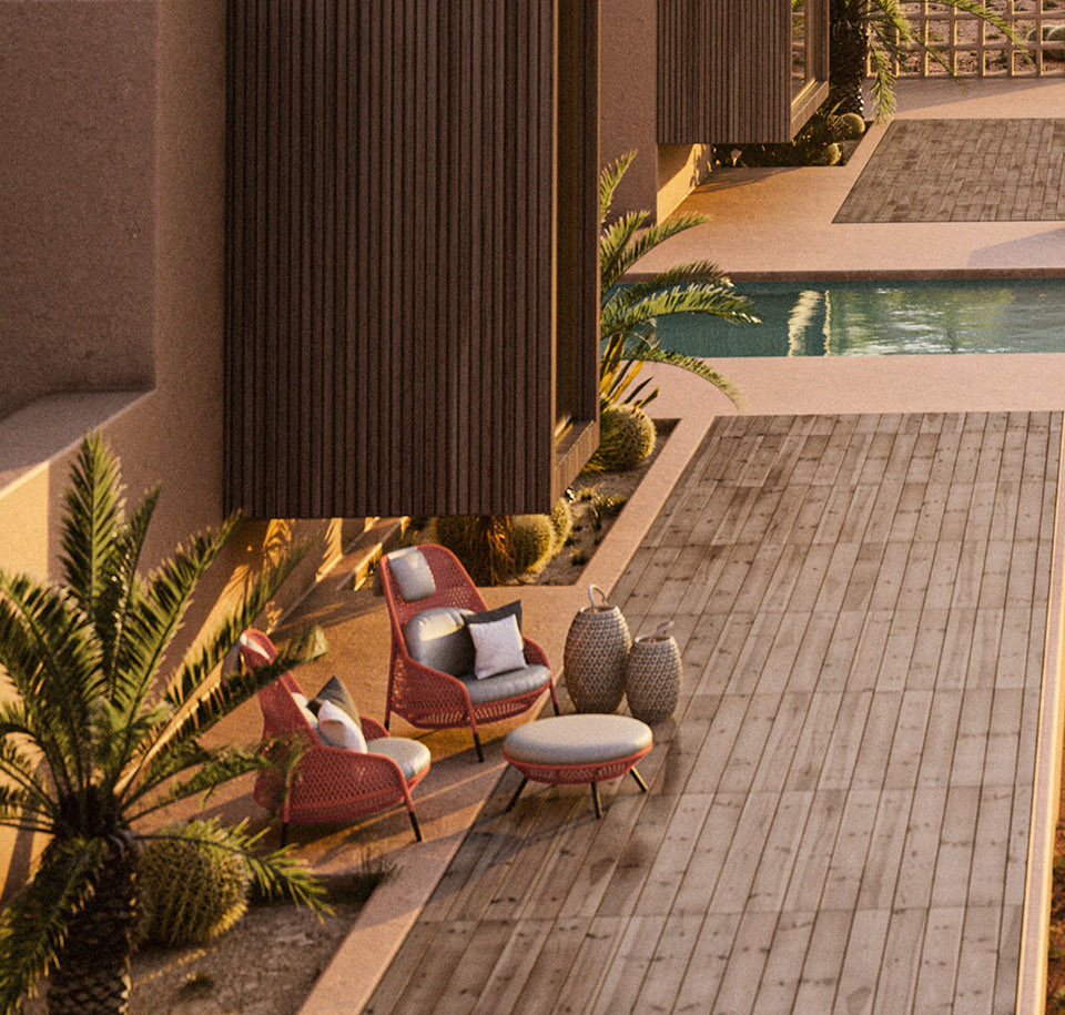 Sengfelder Dedon - Outdoor-Leuchte Dala Lantern M