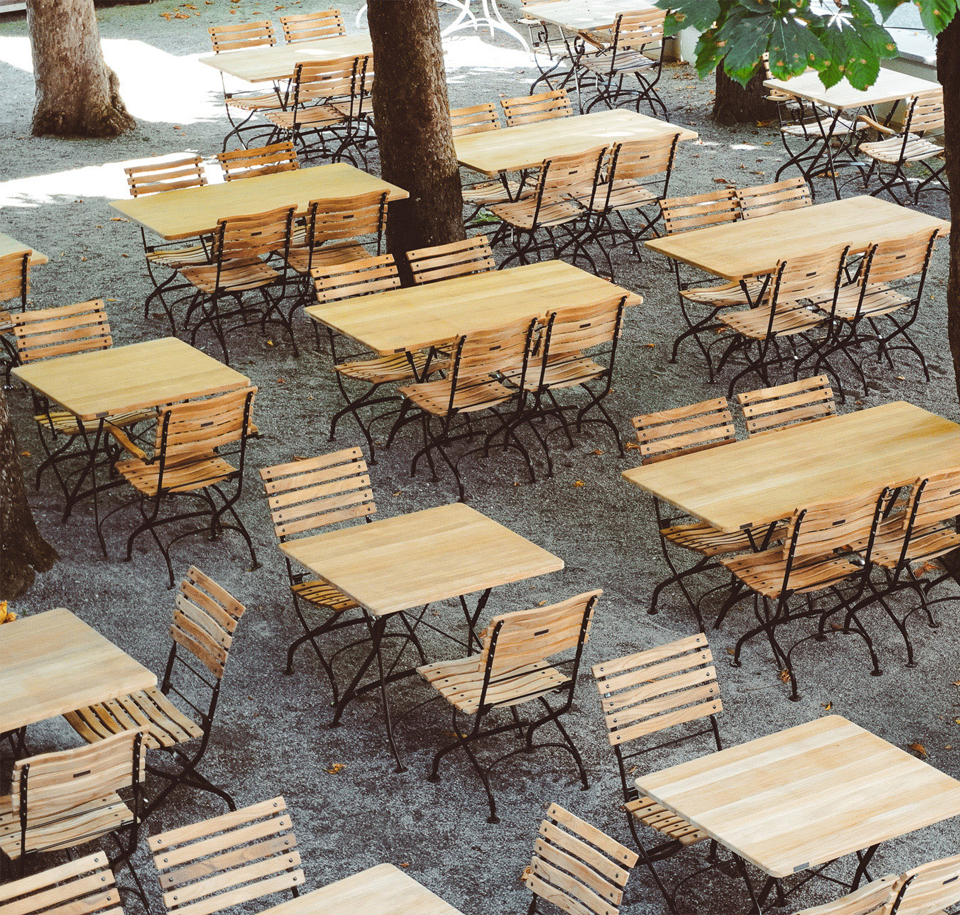 Sengfelder Weishäupl - Outdoor-Tisch Classic Tisch