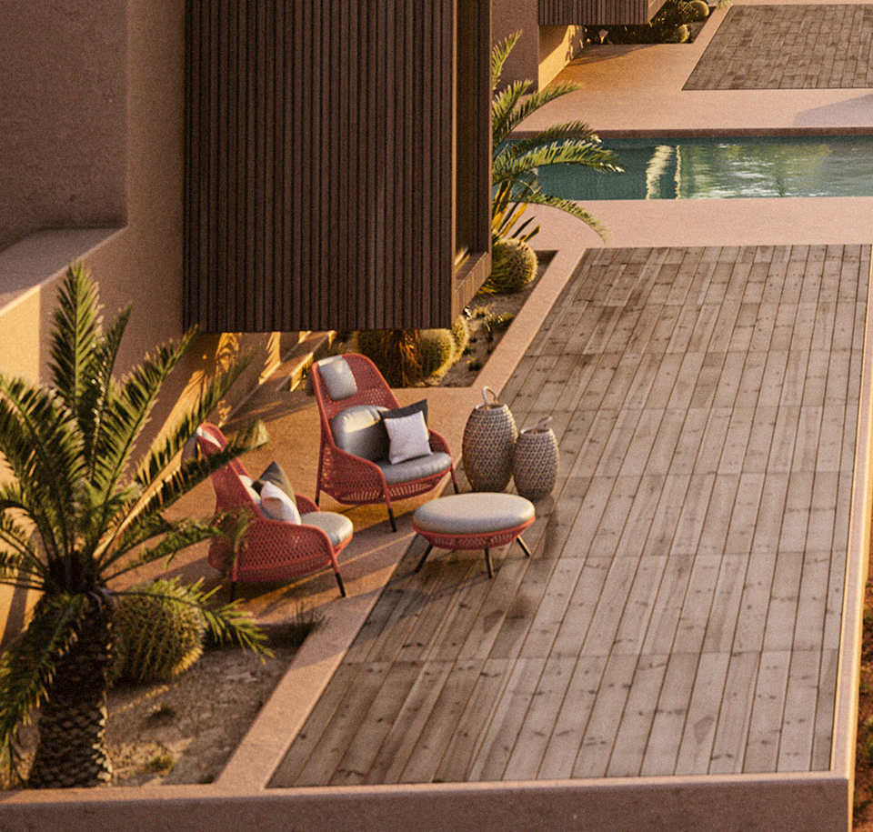 Sengfelder Dedon - Outdoor-Sessel Ahdna