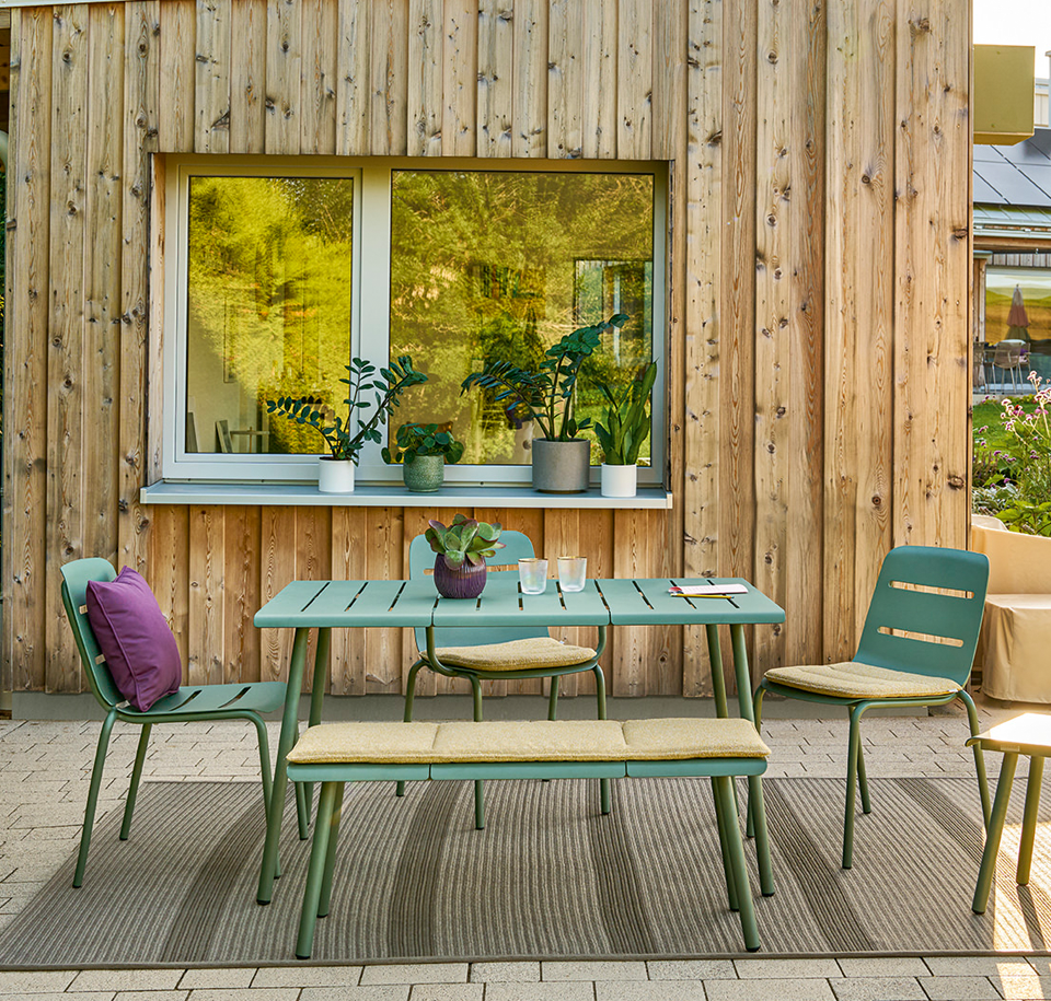 Sengfelder Weishäupl - Outdoor-Bank Vapio