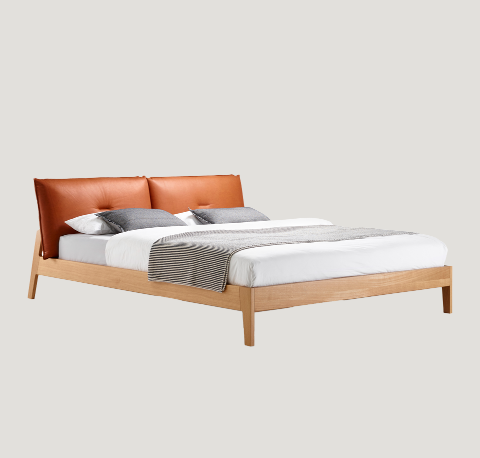 Sengfelder Möller Design - Bett Alva Eiche natur