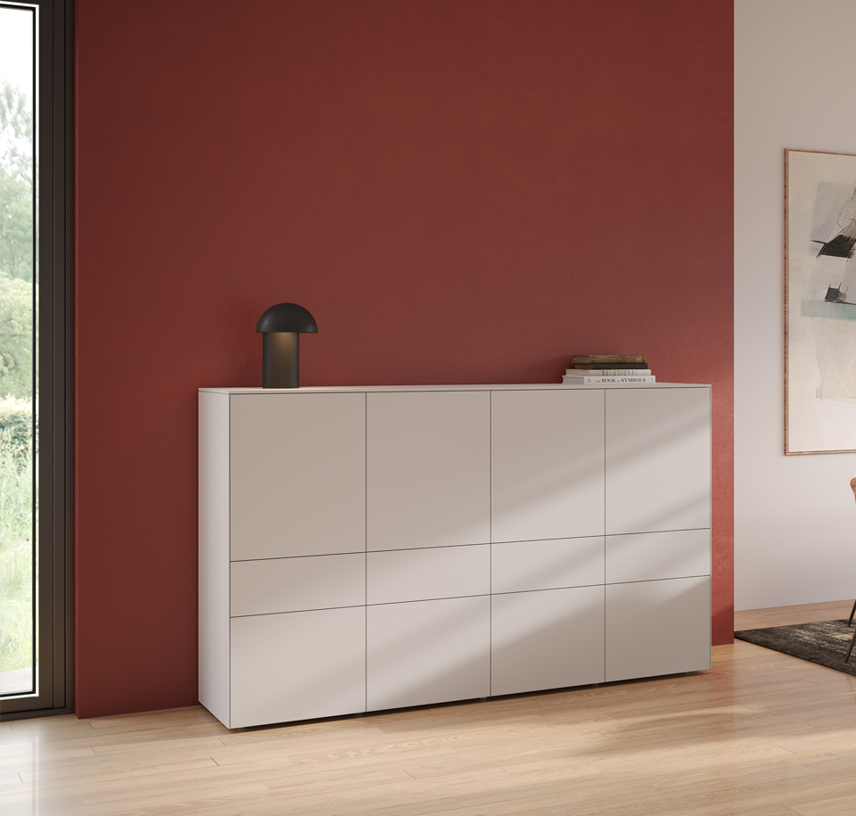 Sengfelder Interlübke - Highboard Just Cube Light