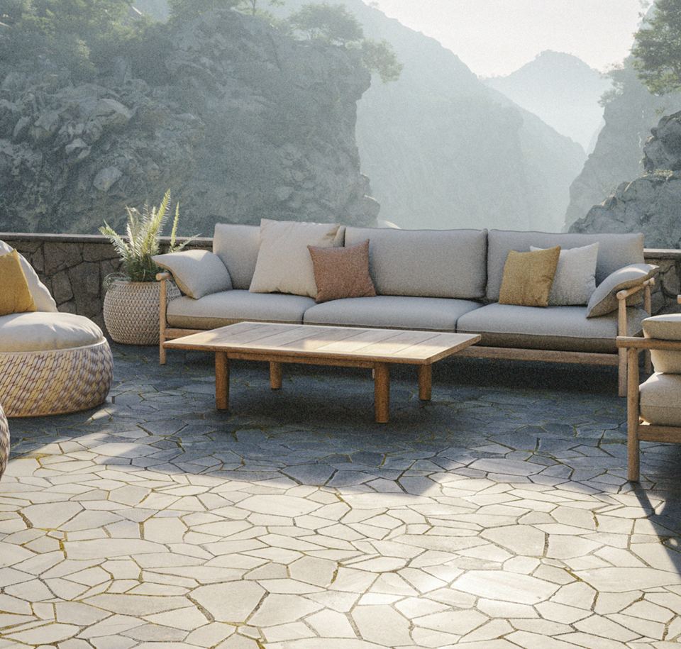 Sengfelder Dedon - Outdoor-Tisch Tibbo