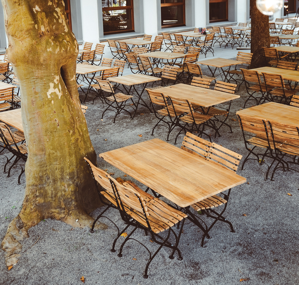 Sengfelder Weishäupl - Outdoor-Tisch Classic Tisch