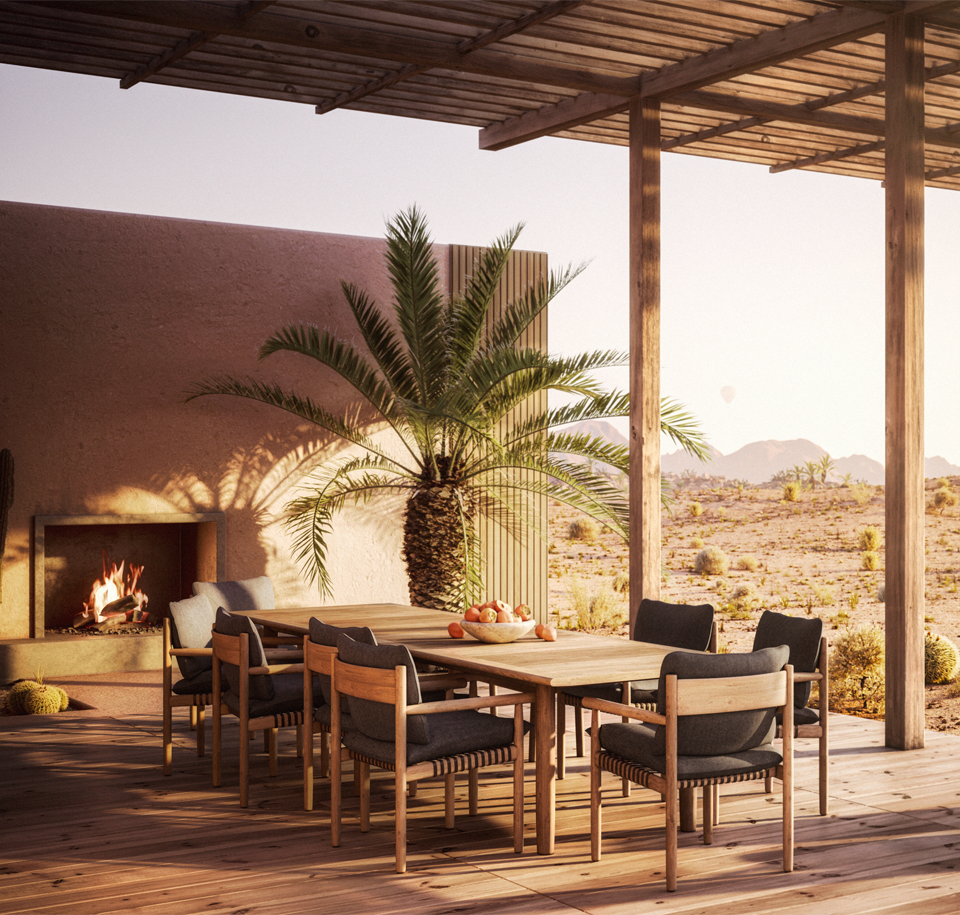 Sengfelder Dedon - Outdoor-Stuhl Tibbo Stuhl