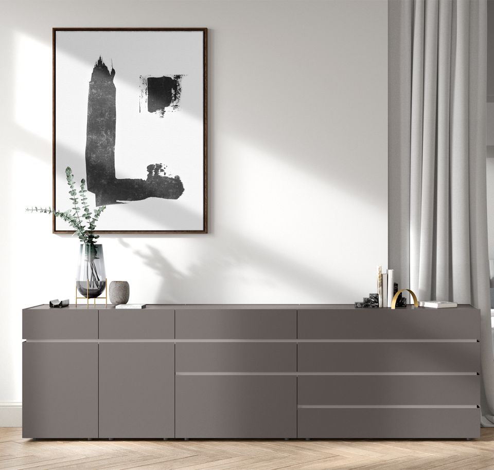 Sengfelder Interlübke - Highboard Cube Bold