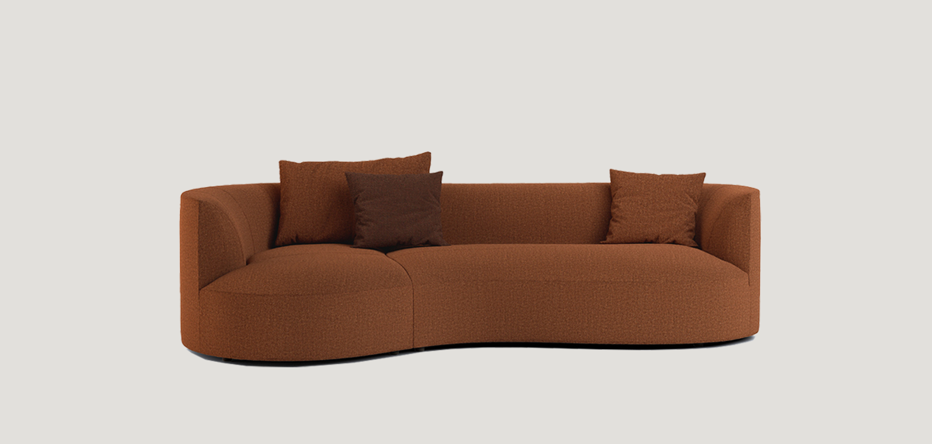 Sengfelder COR - Sofa Siwa mittel mit Liege links