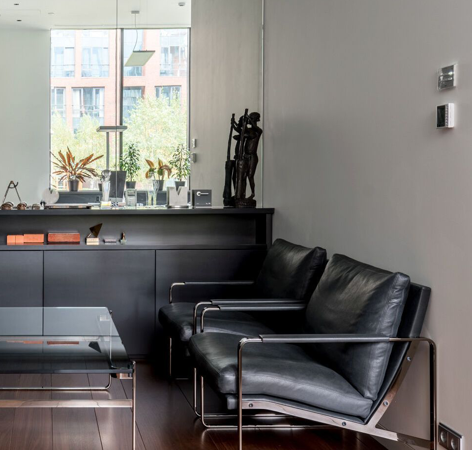 Sengfelder Walter Knoll - Sessel Fabricius Black